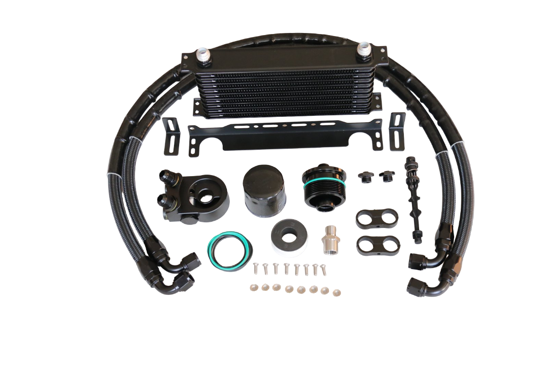Untd. Performance 10-Row Oil Cooler Sandwich Adapter Kit - Audi A3/S3 - VW Golf Mk7 1.8T 2.0T EA888 Gen3 - Image 2