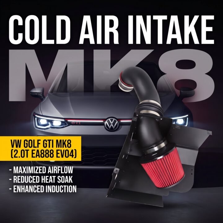 Untd. Performance 3.5" Cold Air Intake - VW Golf GTi MK8 2.0T EA888 Evo4