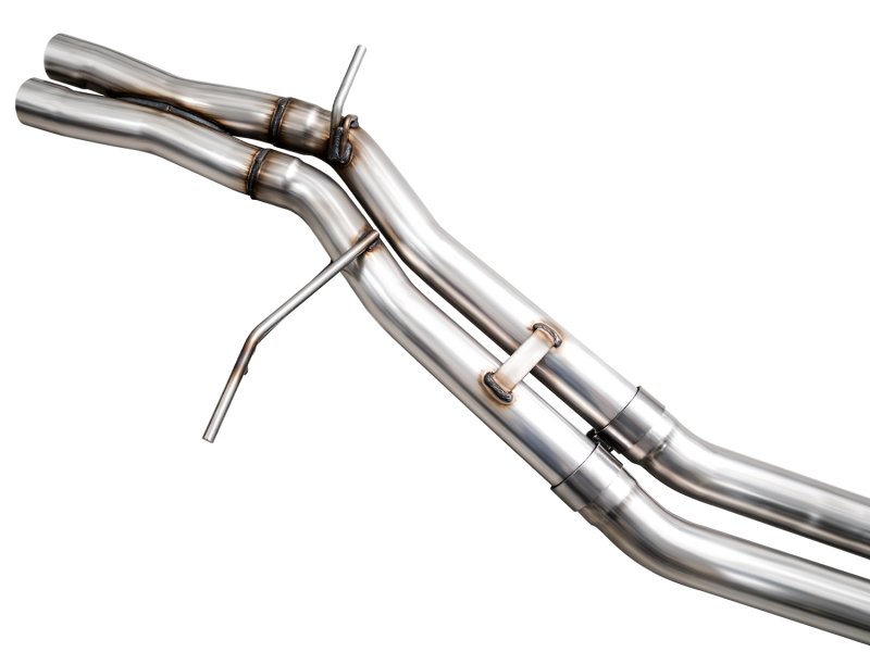 AWE Tuning 19-21 Porsche Macan 3.0T/2.9TT Touring Edition Catback Exhaust w/ Chrome Silver Tips - Image 7
