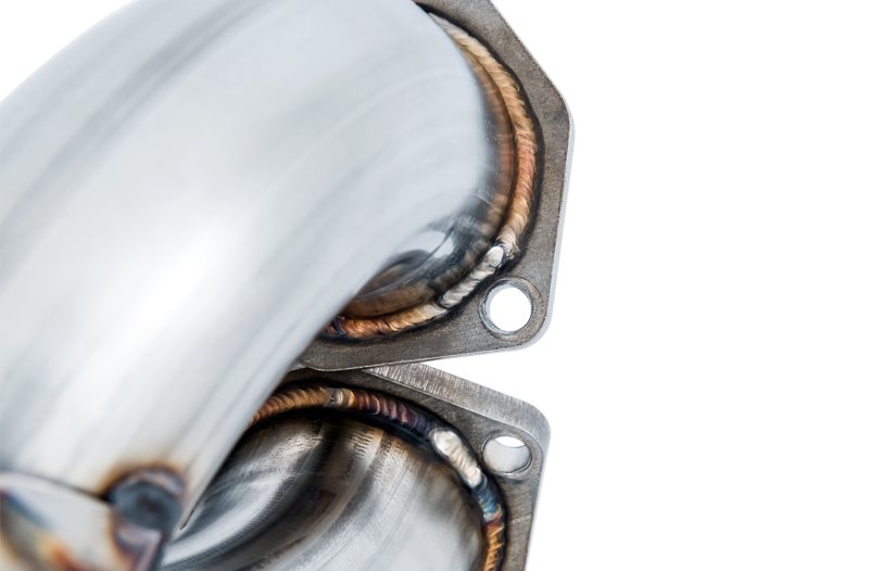 AWE Tuning Audi B9 S4 Touring Edition Exhaust - Non-Resonated (Black 102mm Tips) - Image 2