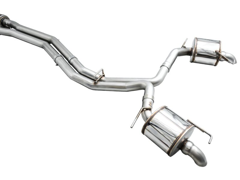 AWE Audi 2019-2023 C8 A6/A7 3.0T Touring Edition Cat-back Exhaust- Turn Downs - Image 9
