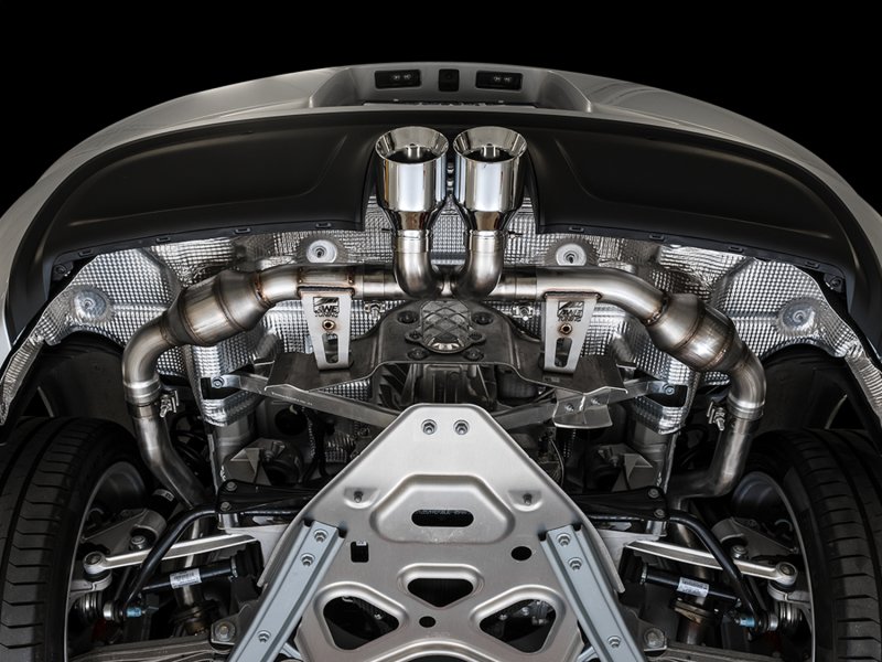 AWE Tuning Porsche 718 Boxster / Cayman Touring Edition Exhaust - Chrome Silver Tips - Image 5