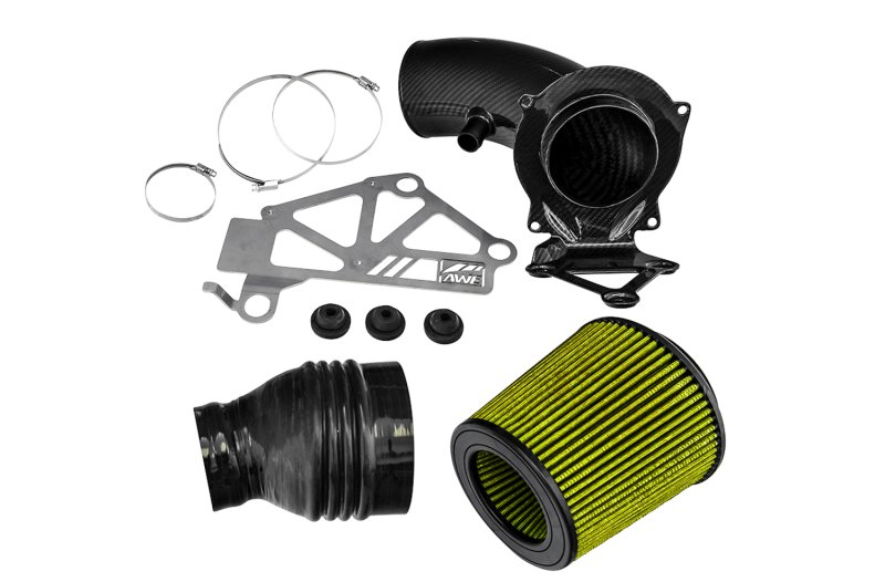AWE Tuning Audi RS3 / TT RS S-FLO Shortie Carbon Fiber Intake - Image 2