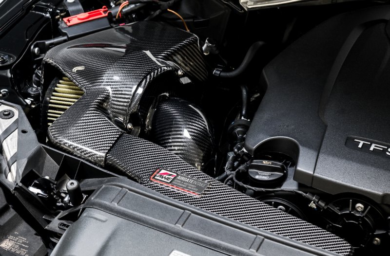 AWE Tuning Audi B9 A4/A5 2.0T Quattro Carbon Fiber AirGate Intake w/ Lid - Image 2