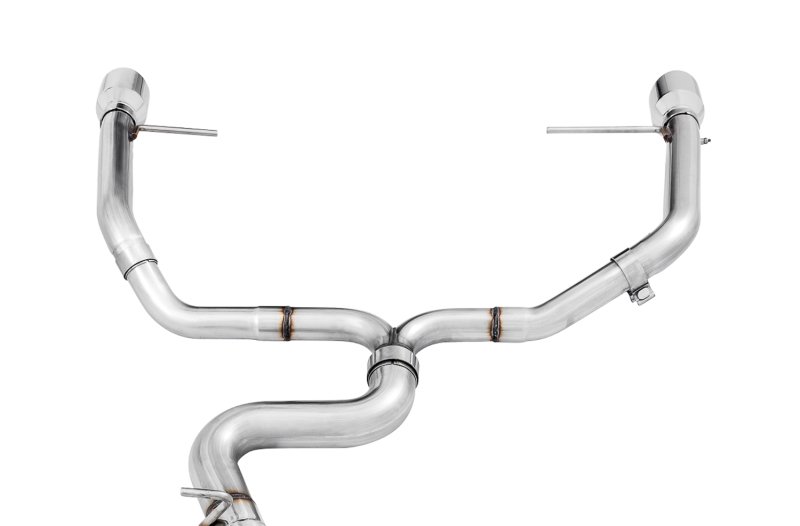 AWE Tuning VW MK7 Golf Alltrack/Sportwagen 4Motion Track Edition Exhaust - Polished Silver Tips - Image 3