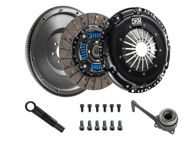 DKM Clutch 2.0 VW/Audi A3 FSI 6 Bolt Sprung Organic MB Clutch w/Steel Flywheel (440 ft/lbs Torque) - Image 2