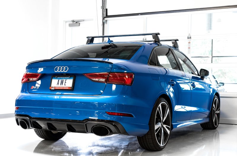 AWE Tuning 17-19 Audi RS3 8V SwitchPath Exhaust w/Diamond Black RS-Style Tips - Image 5