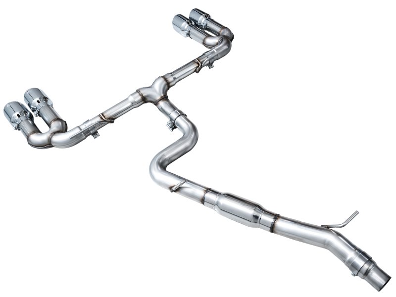AWE 22-24 Audi 8Y S3 Track Edition Exhaust - Chrome Silver Tips - Image 6