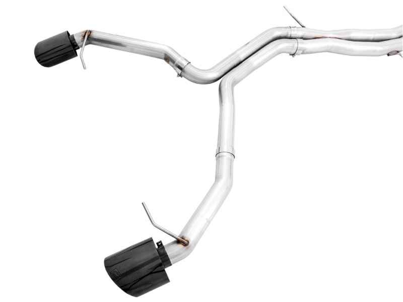 AWE Tuning Audi B9 RS5 Sportback Track Edition Exhaust- Non Resonated - Diamond Black RS-Style Tips - Image 5