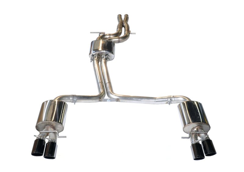 AWE Tuning B8 / B8.5 S5 Cabrio Touring Edition Exhaust - Resonated - Diamond Black Tips - Image 6