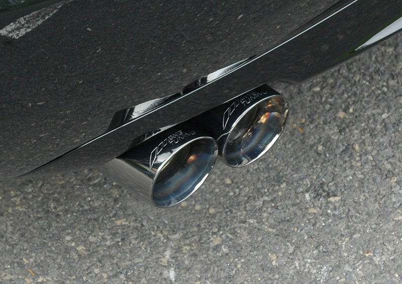 AWE Tuning Audi B7 S4 Touring Edition Exhaust - Diamond Black Tips - Image 2