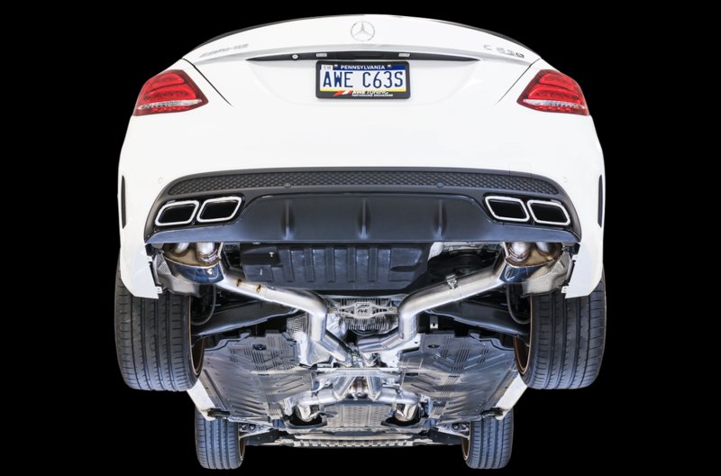 AWE Tuning Mercedes-Benz W205 AMG C63/S Coupe SwitchPath Exhaust System - for DPE Cars - Image 3