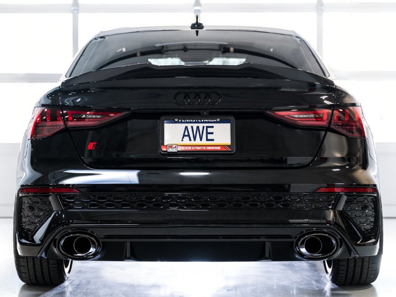 AWE Tuning Audi 22-23 8Y RS3 Cat-Back Track Edition Exhaust System - No Tips - Image 6