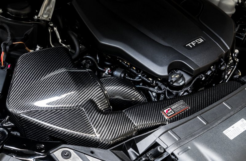 AWE Tuning Audi B9 A4/A5 2.0T Quattro Carbon Fiber AirGate Intake w/ Lid - Image 8