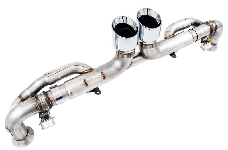 AWE Tuning Porsche 991 GT3 / RS SwitchPath Exhaust - Chrome Silver Tips - Image 2