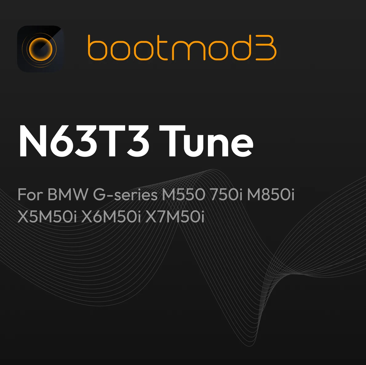 bootmod3 N63T3 Tune - For BMW G-series M550i 750i M850i X5M50i X6M50i X7M50i Vehicles