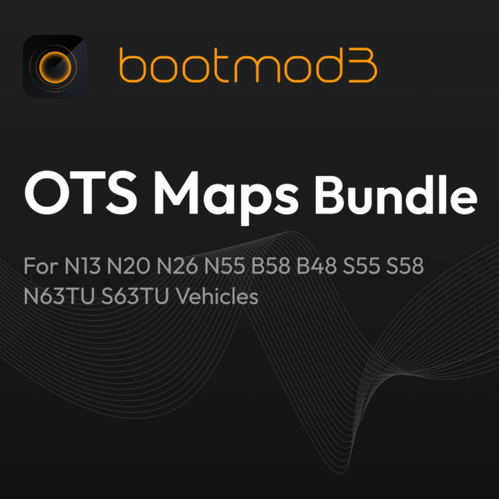 bootmod3 OTS Maps Bundle - For N13 N20 N26 N55 B58 B48 S55 S58 N63TU S63TU Vehicles